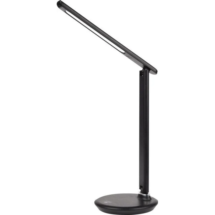 LUXULA LED Schreibtischlampe LED-Tischlampe, mit Dimm- und CCT-Funktion, 9 W Leistung, in schwarz, LED fest integriert, Tageslichtweiß, kaltweiß, neutralweiß, warmweiß, Farbwechsel-Funktion, Touch, Dimmfunktion – Bild 3