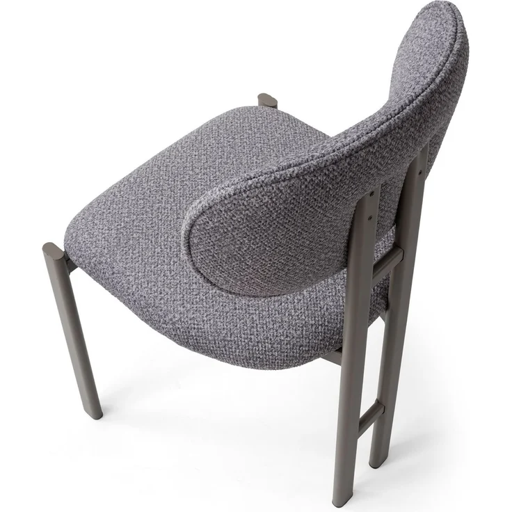 Skye Decor 'Muriz - 4965' Stuhlset (2-teilig), Dunkelgrau / Cappuccino, 43 x 83 x 47,5 cm – Bild 5