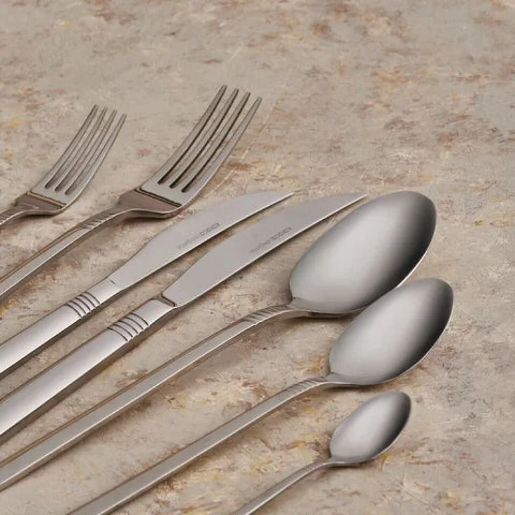 Karaca Besteck-Set Karaca Nil Elegance Besteckset für 12 Personen, 91 Teilig – Bild 2