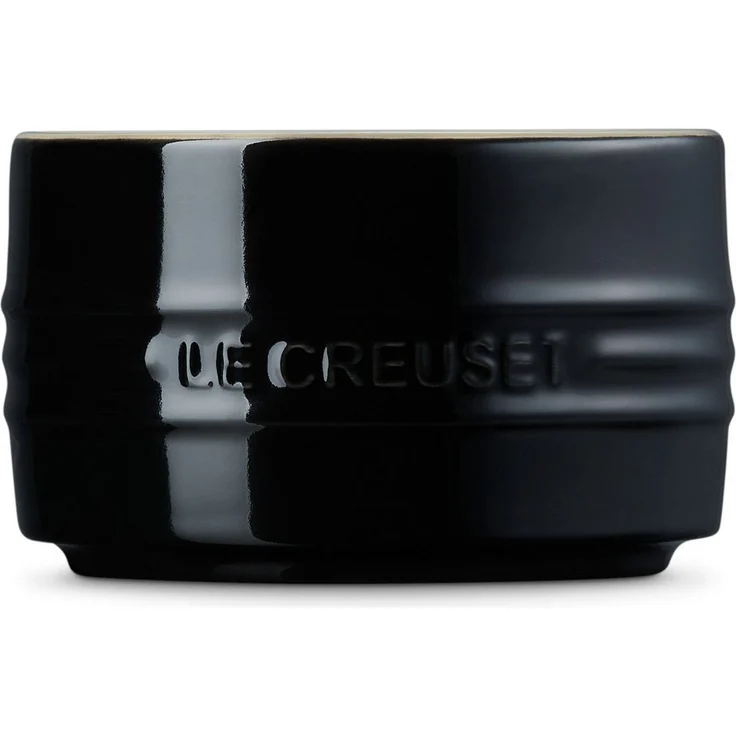 LeCreuset Förmchen Steinzeug stapelbar | Schwarz glänzend : Schwarz – Bild 3