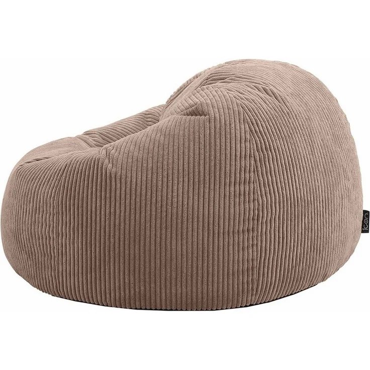 icon Sitzsack Sitzsack Erwachsene aus Cord flauschig „Kingston“, 85x50cm, Made in Germany, für Erwachsene & Kinder, mit Füllung – Bild 2