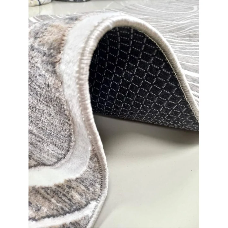 Gel-Läufer mit rutschfester Rückseite 100 x 400 cm Baumwolle Grau 88781797 [en. casa] – Bild 4