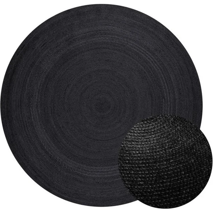 HANSE Home Teppich Rangpur Juteteppich, auch in oval, rund, Höhe: 10 mm, Handgewebt, 100% Jute, Natur, Wohnzimmer, Flur, Boho, Skandi – Bild 4