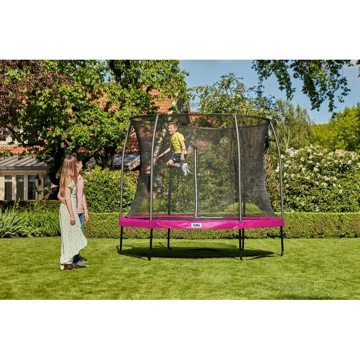 Salta 'Comfort Edition' Trampolin mit Sicherheitsnetz, Pink, Ø 305 cm – Bild 6