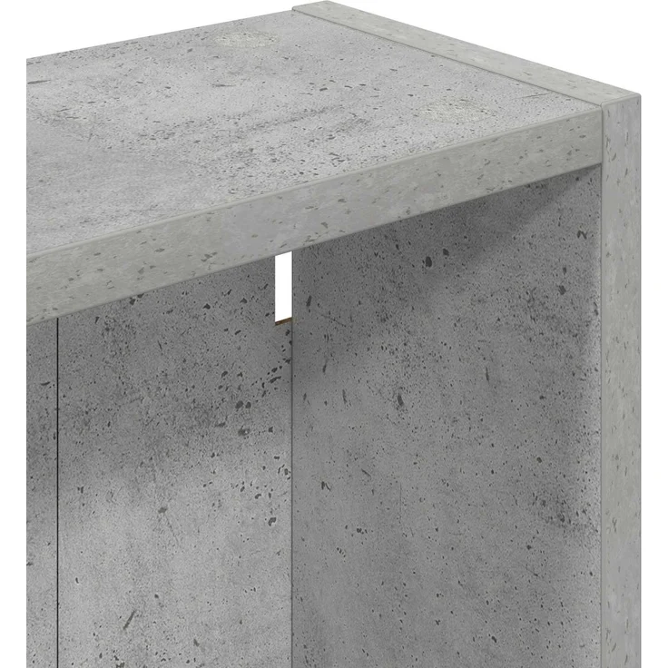 vidaXL Badezimmer-Wandschrank Betongrau 40 x 14 x 70 cm Holzwerkstoff 889362 – Bild 6