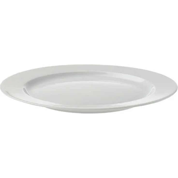 Eva Solo Legio Teller, Speiseteller, Essteller, Essen, Küche, Servieren, Porzellan, Weiß, Ø 28 cm, 886228