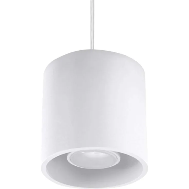 Sollux ORBIS moderne Hängelampe rund weiss 1-flg. GU10