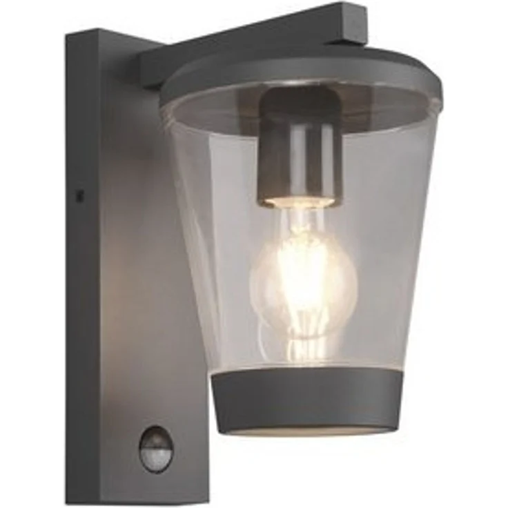 lightling Außen-Wandleuchte Claudio, ohne Leuchtmittel, mit Bewegungsmelder, Outdoor IP44, Wandmontage, E27 – Bild 4