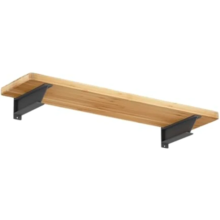 Alberts Regalträger, anthrazit, Metall, 4.6x13x30.4 cm für Wandregale im Wohnzimmer – Bild 3