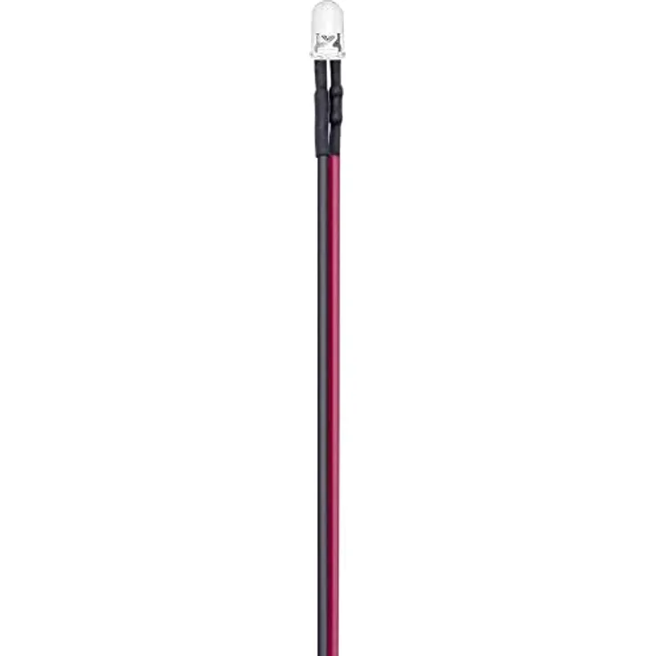 TRU COMPONENTS T1810O119 LED Sortiment Warmweiß, Rund 5mm, 20000 mcd, Abstrahlwinkel 25°