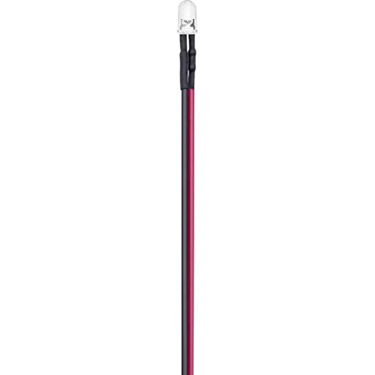 TRU COMPONENTS T1810O119 LED Sortiment Warmweiß, Rund 5mm, 20000 mcd, Abstrahlwinkel 25°