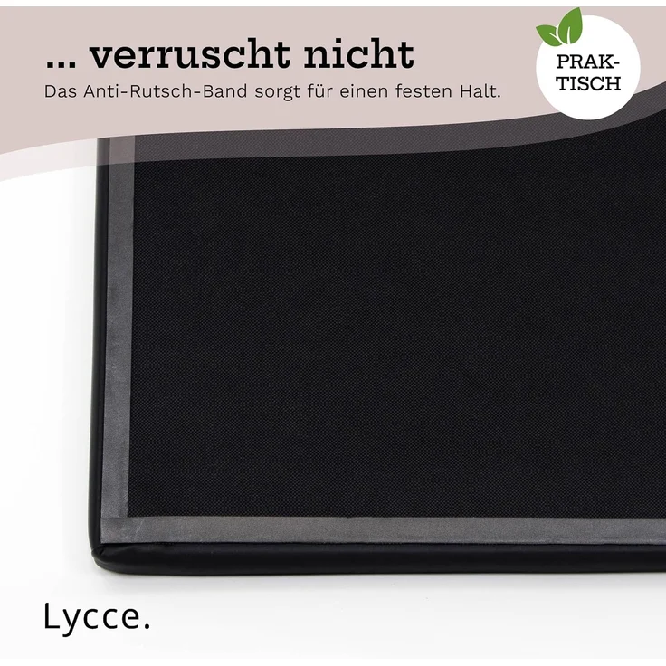 Lycce Bankauflage Lycce Bankauflage Kunstleder Klemmkissen 1 Leiste, weiche Polsterung, (1 St), Kunstleder (100.000 Scheuertouren), extra hohe Polsterung – Bild 9