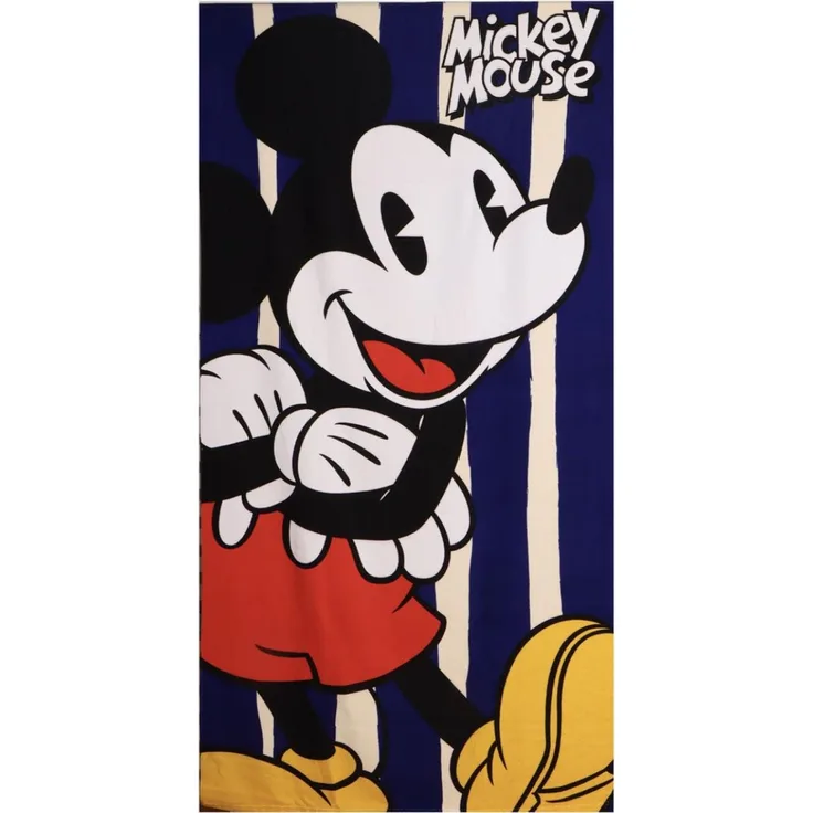 Disney Mickey Mouse Polyester Strandtuch 90 × 180 cm 250 gsm
