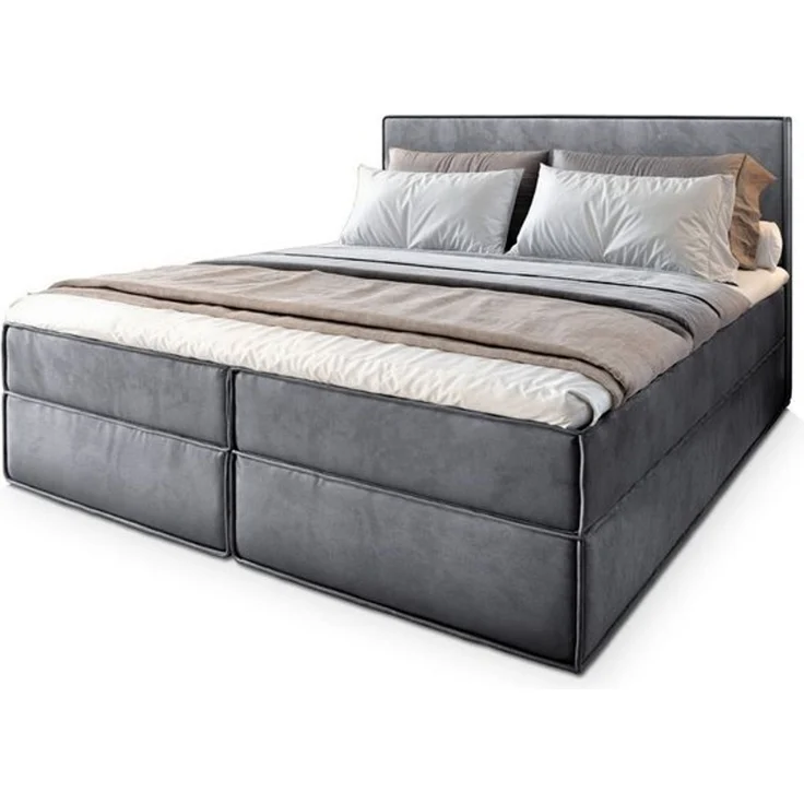 Masseno Boxbett PELLIO 160x200 cm mit Bonell Matratze und Topper – Bild 4