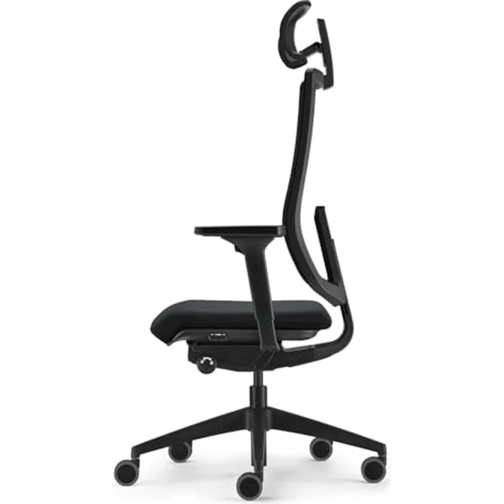 Sedus, se:do PRO Light 2, ergonomischer Bürostuhl, Netzmembran, dunkelblau, Lordosenstütze, Nackenstütze, höhenverstellbar – Bild 6