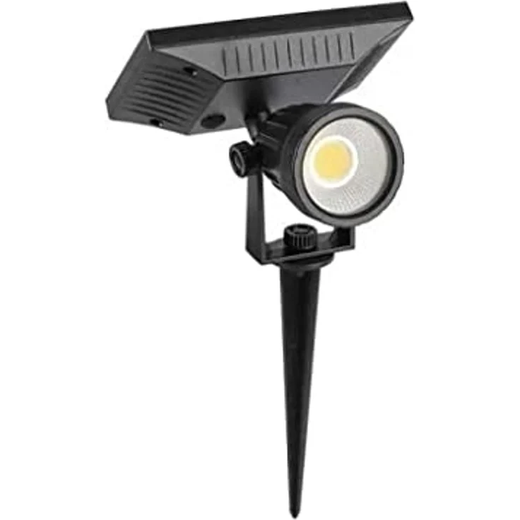 V-TAC 6662 VT-952 Solar-Haushaltslampe LED (RGB) 2 W Schwarz – Bild 1