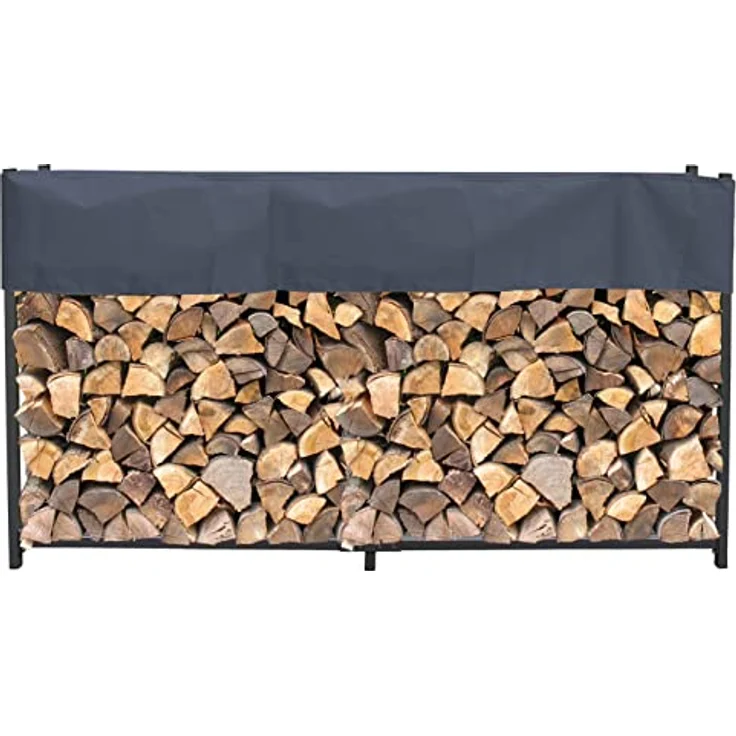Quick Star Kaminholzregal, BxTxH:200x25x115 cm – Bild 2