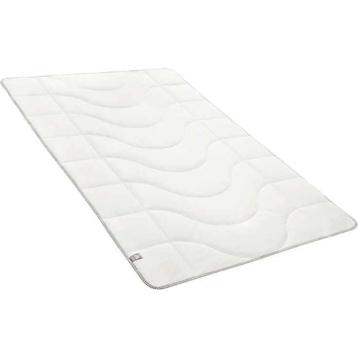 Irisette Naturfaserbettdecke irisette® Sensible Ganzjahres-Bettdecke, Füllung: bauschige Markenhohlfaser, temperatur- und feuchtigkeitsregulierend, Bezug aus Naturmaterialien – Bild 5