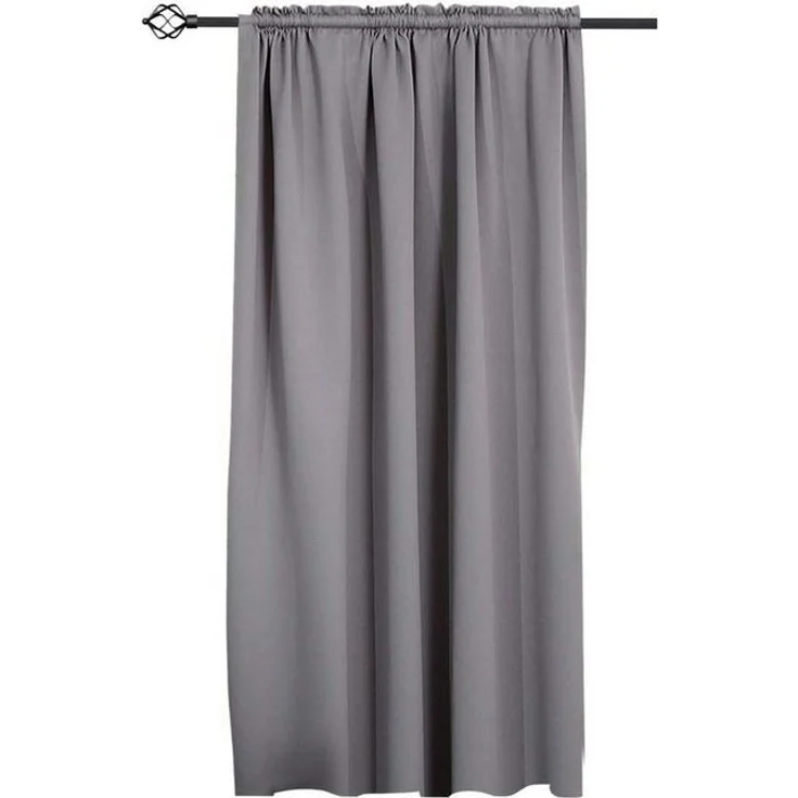 Woltu Gardine, (1 St), blickdicht, Blickdicht mit Kräuselband für Schiene, 250 g/m² – Bild 4