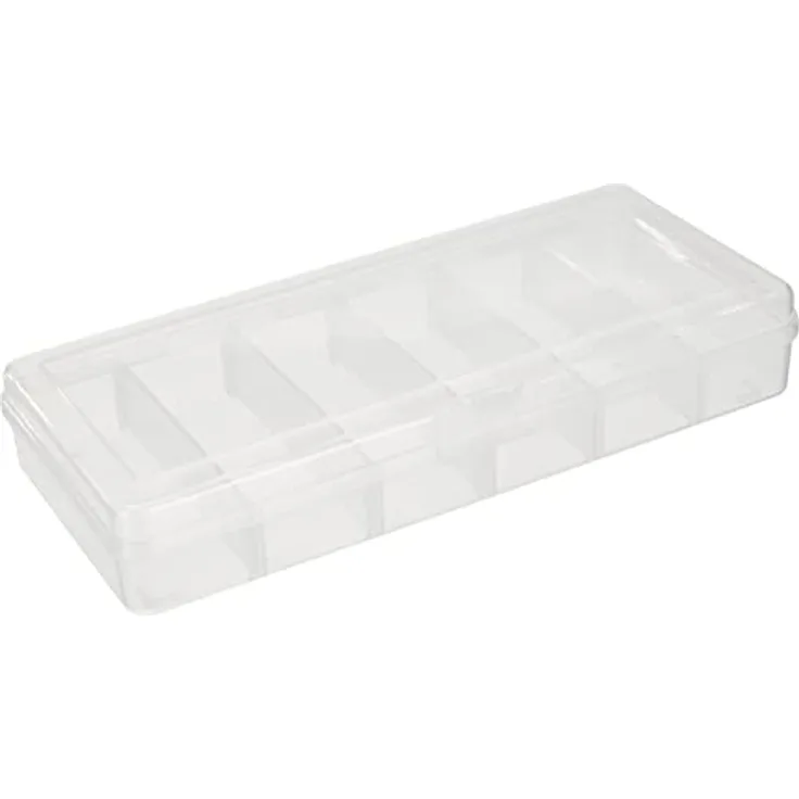 Aufbewahrungsbox f. Rocaillesdöschen, 26,7x12,2x4,7cm, f. ca. 36. ..