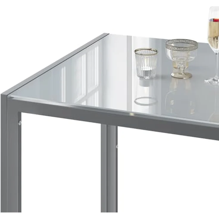 Esstisch Grand Grau 120 x 70 cm Vicco – Bild 7