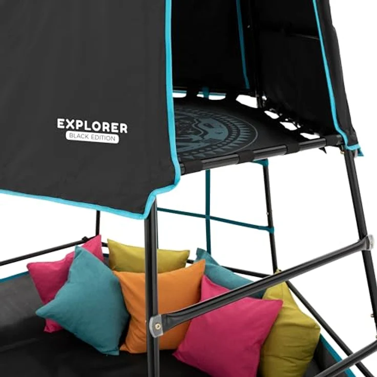 TP Toys Explorer | Outdoor Klettergerüst mit Zelt – Bild 10