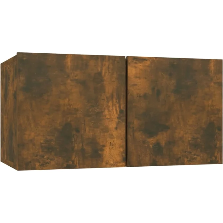 vidaXL 4-tlg. TV-Schrank-Set Räuchereiche Holzwerkstoff 3114331 – Bild 6
