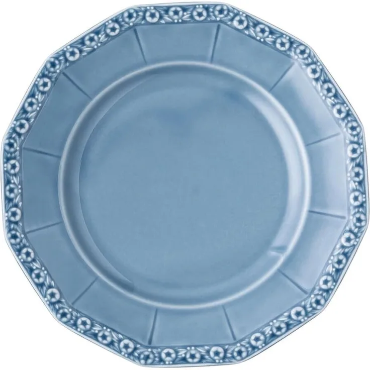 Rosenthal Frühstücksteller Maria Dream Blue Frühstücksteller 21 cm, Teller Flach