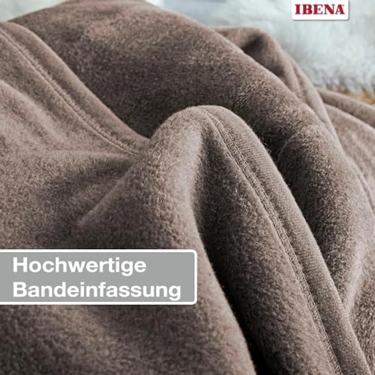 Kniedecke Uni Kniedecke Luxus, IBENA, unifarbenes Design – Bild 5