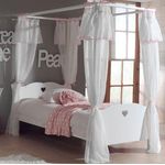 Amori Himmelbett, Weiß Softdeluxe, 13 Leisten