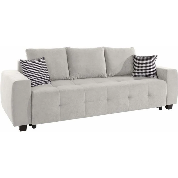 COLLECTION AB Schlafsofa Bella, mit Bettfunktion und Bettkasten, inkl. loser Rücken- und Zierkissen – Bild 4