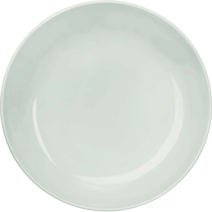 ASA Selection Kolibri Pastaplatte, Teller, Tellerplatte, Servierplatte, Porzellan, Weiß, 24 cm, 25101250
