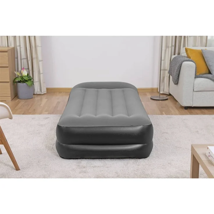 Bestway Luftbett mit Integrierter Luftpumpe Beflockt 191x97x46 cm 93781 – Bild 5