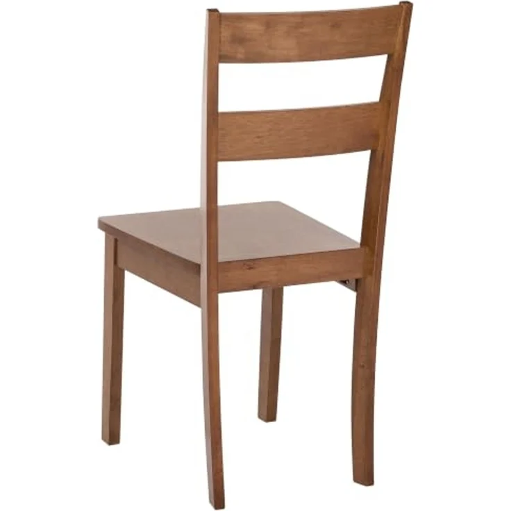 Esszimmerstuhl 2er Set GEORGIA Holz Braun – Bild 6