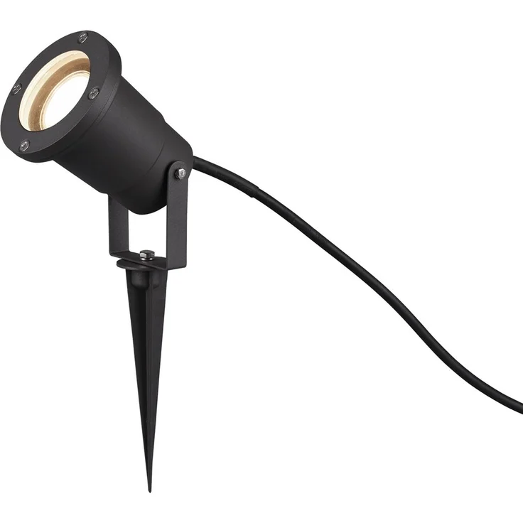 Schwenkbarer LED Garten Baumstrahler mit Erdspieß & 5m Anschlusskabel Ø 9,2cm – Bild 2