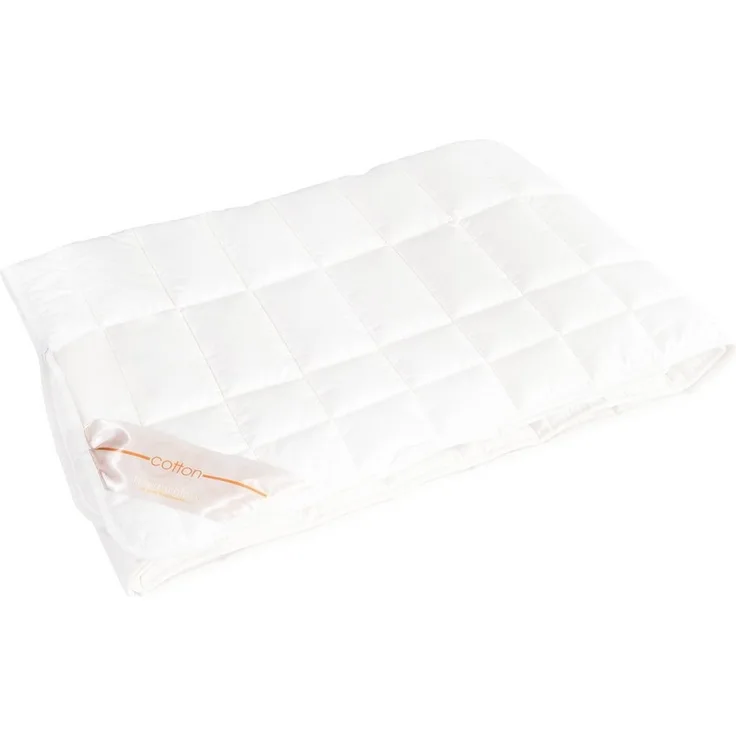 Matratzenauflage Cotton Traumschloss, Unterbett mit 4 Eckspanngummis