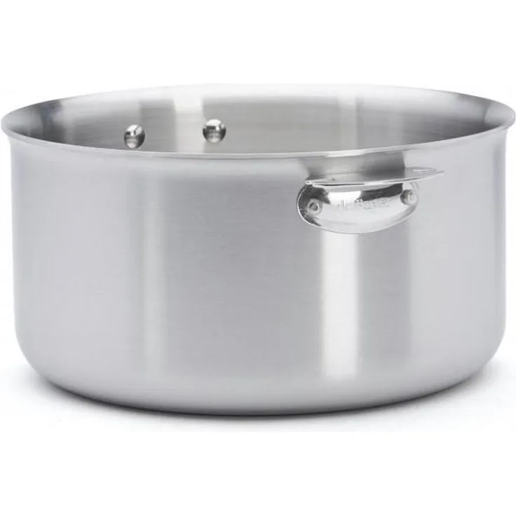 De Buyer Kasserole/Bratentopf Alchimy Loqy - 24 cm - Silber