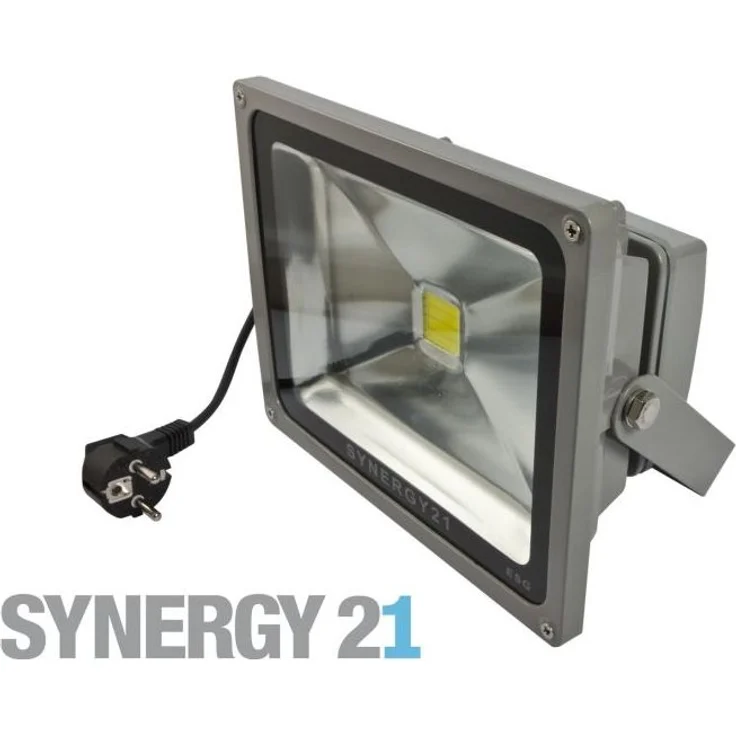 Synergy 21 LED Spot Outdoor Baustrahler 50W schwarzes Gehäuse - grün V2