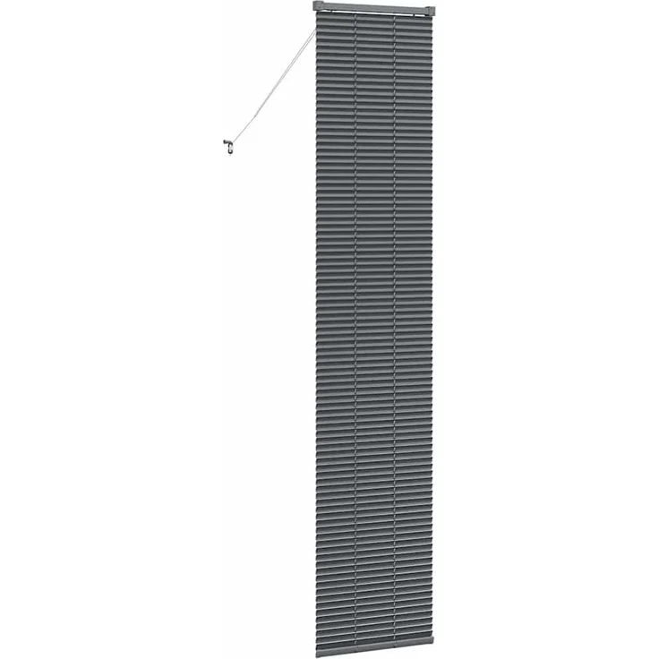 vidaXL Venezianische Jalousie Dunkelgrau 220 x 50 cm 25 mm Aluminium 42006087 – Bild 7