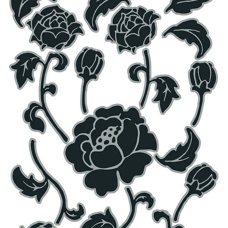 Komar Wandtattoo Tiffany - Größe 50 x 70 cm, selbstklebend, Wandsticker