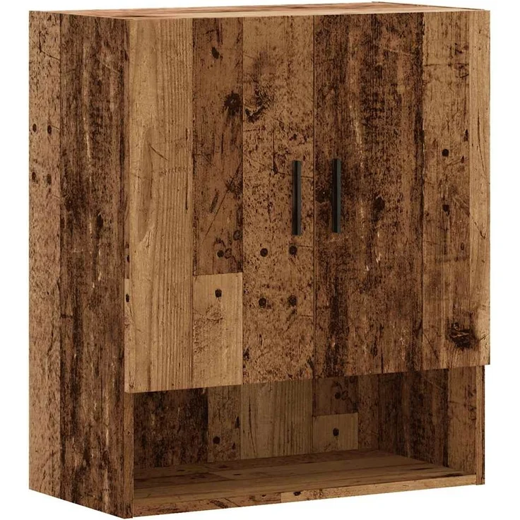 vidaXL Wandschrank Altholz-Optik 60x31x70 cm Holzwerkstoff 857296 – Bild 1