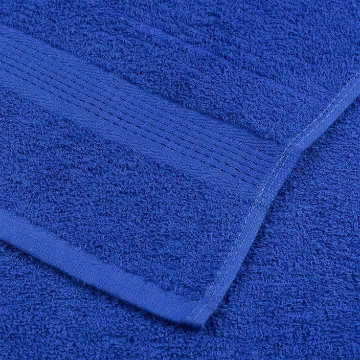vidaXL Handtücher FROGN 10 Stk. Blau 100x200 cm 360 g/m² 136724 – Bild 6
