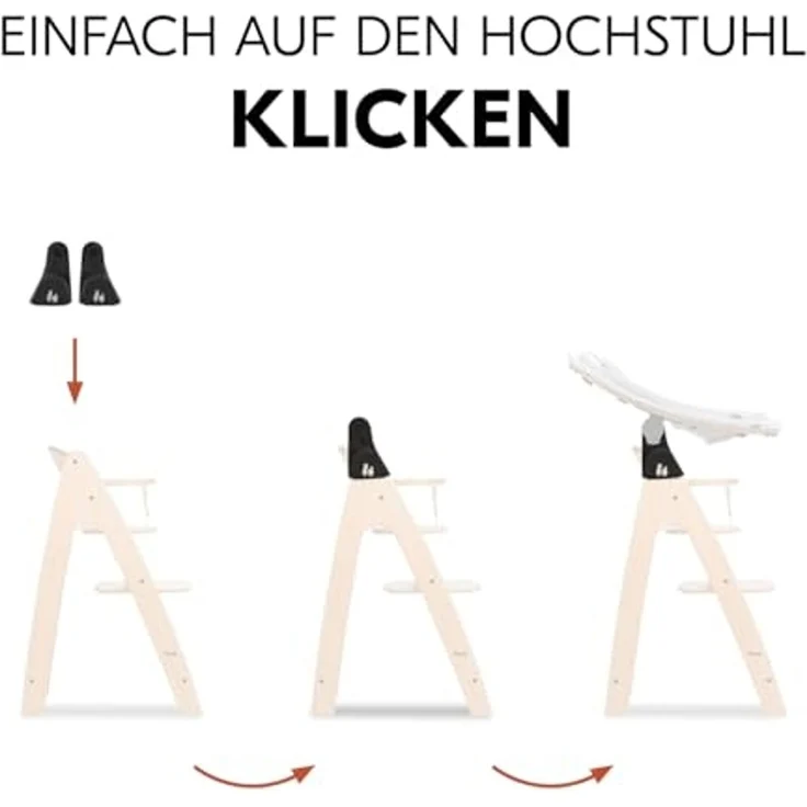 Hauck Adapter für Kinder-Hochstuhl Arketa, für Babywippe – Bild 4