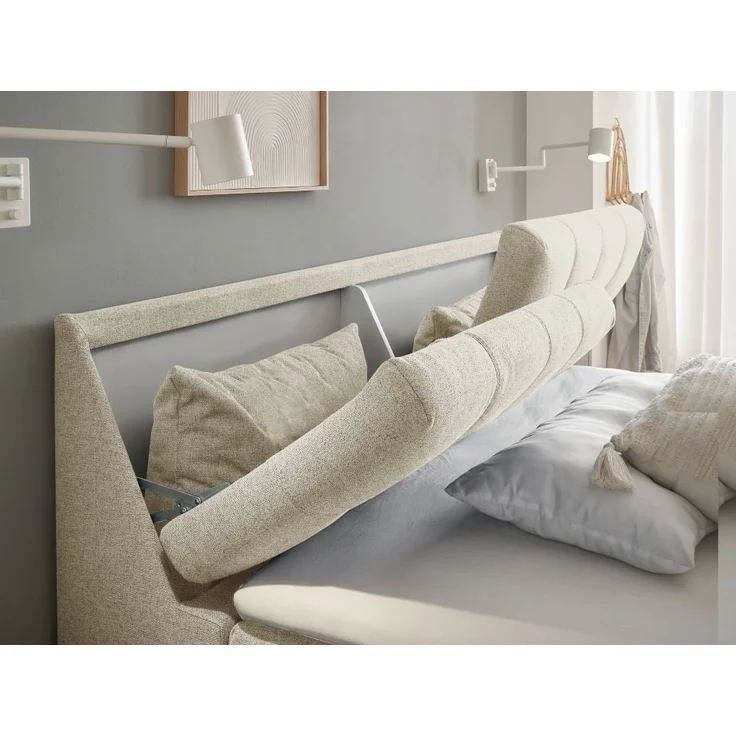 ED Exciting Design Boxbett Atlantis: Flachgewebe, Bettkasten, Topper – Myhomelando, verschiedene Größen & Farben – Bild 2