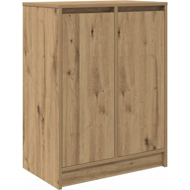 vidaXL Schuhschrank Artisan-Eiche 57x34x76 cm Holzwerkstoff 861876