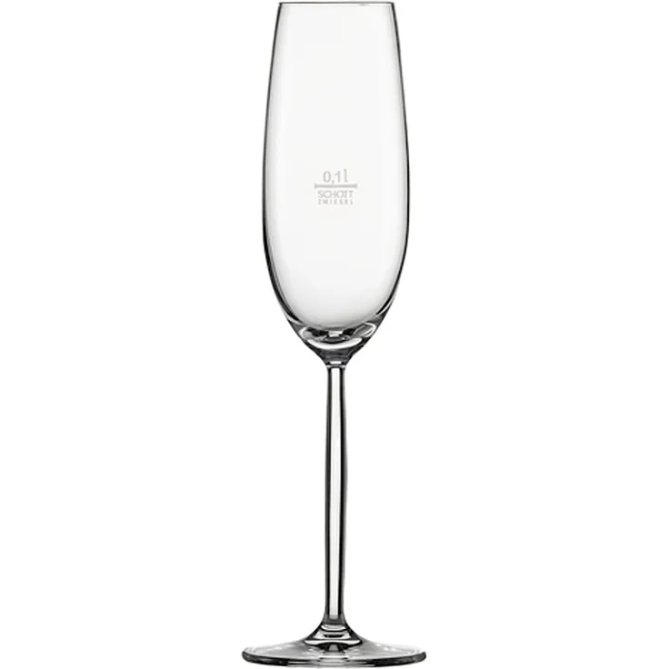 Schott Zwiesel Diva Sektkelch, Bleifreies Kristallglas, transparent, Inhalt 22 cl Höhe 253 mm