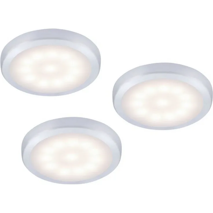 JUST LIGHT Unterschrankleuchte THEO, LED fest integriert, Warmweiß, LED Unterbauleuchte, Küchenlampe, Küchenbeleuchtung