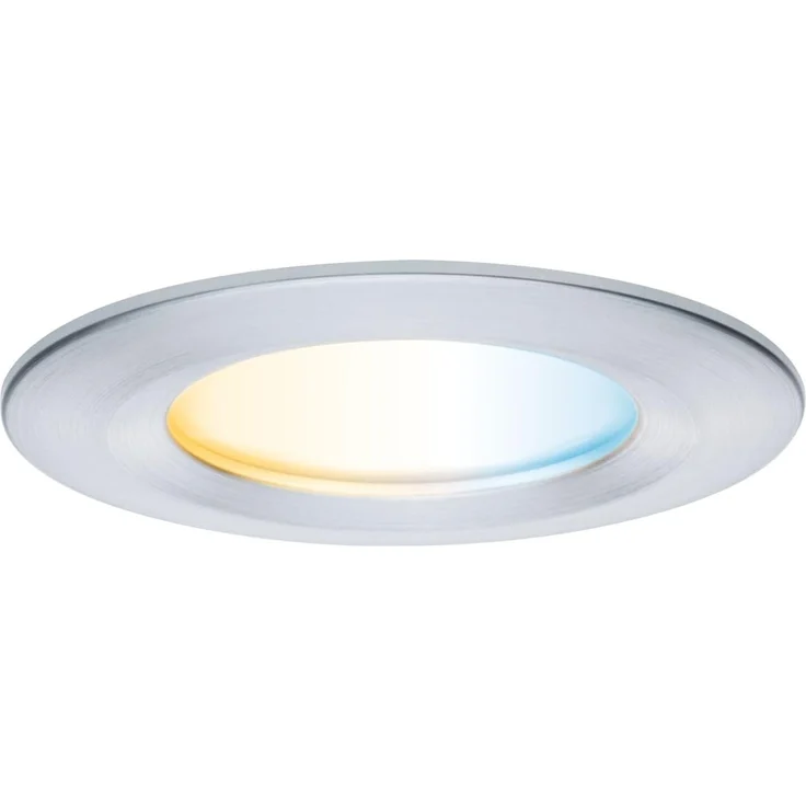 Paulmann 92444 LED Einbauleuchte Nova Coin 3er-Set Zigbee Tunable White Alu gedreht IP44 – Bild 13
