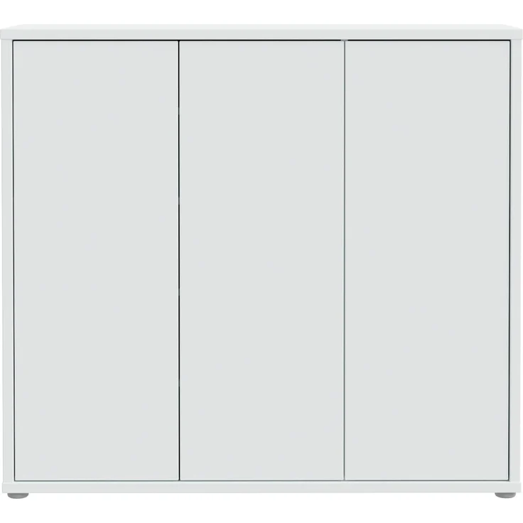Schuhkommode >ALICE SPRINGS< 8 Böden, push to open, in Secret grey - 109,2x99,1x34,9cm (BxHxT) – Bild 1