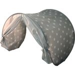 Bettzelt \"Grey white stars\" - Kinderbettzubehör